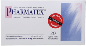 פארמטקס- נרות וגינליים למניעת הריון