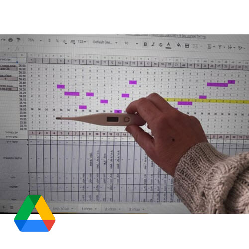 fertility awareness charts for Google drive